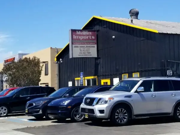 Used car dealership in