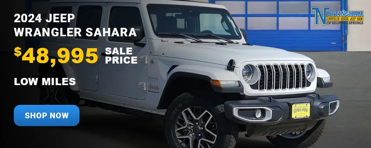 2024 Wrangler Sahara Used