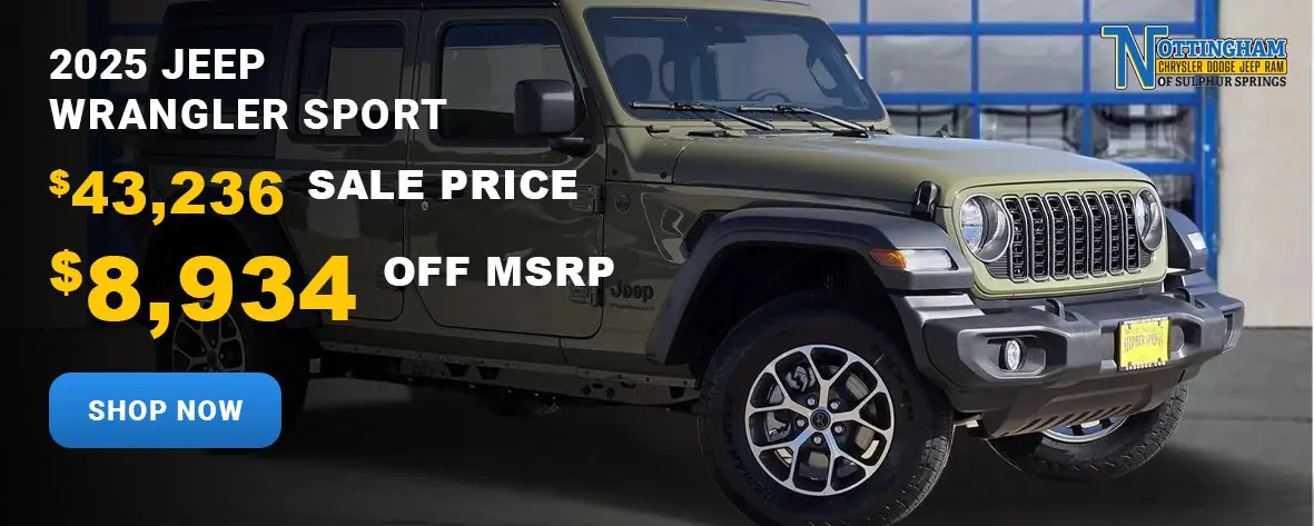 2025 Wrangler Sport