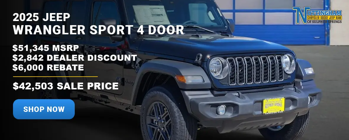 2025 Wrangler Sport 4 door