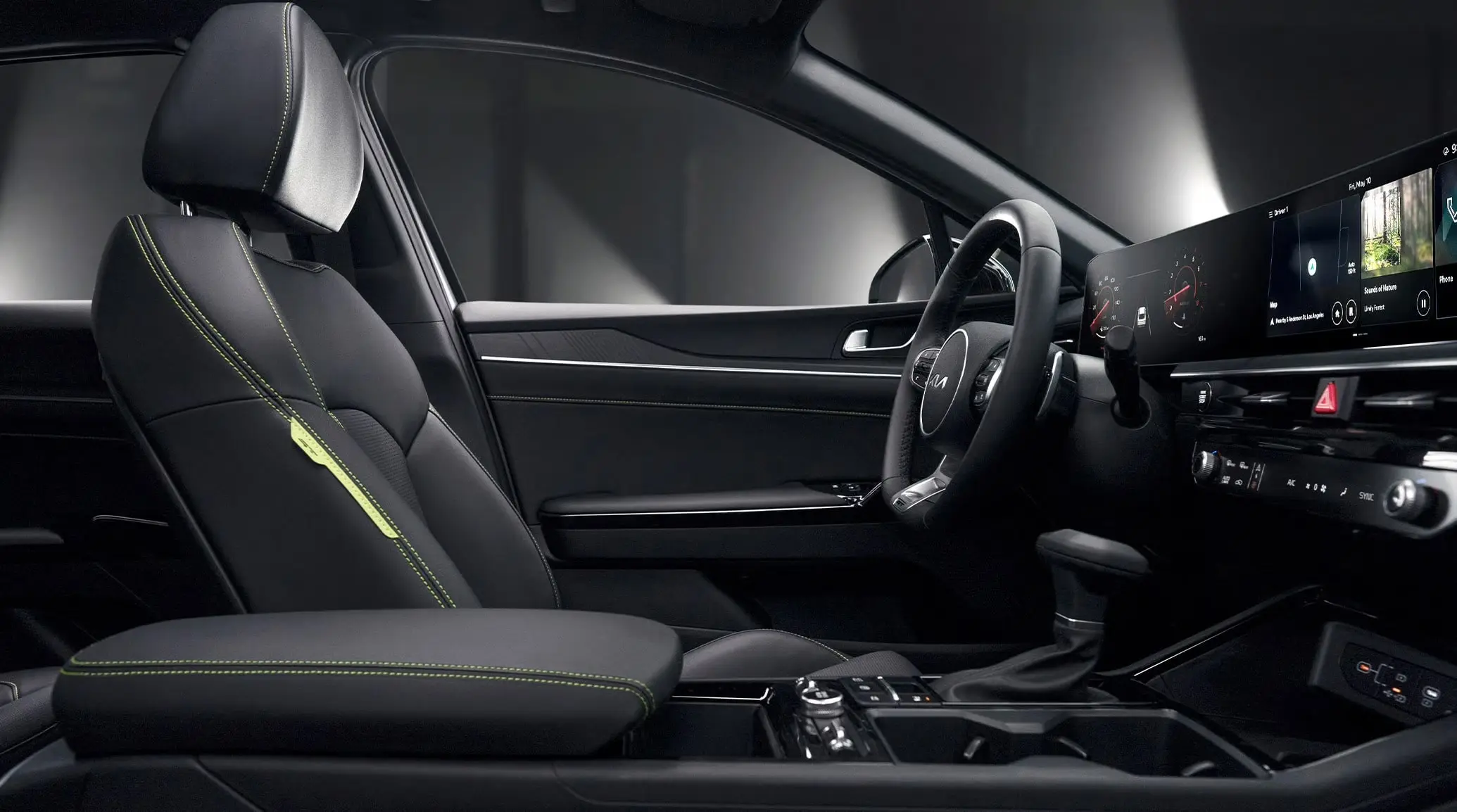 2027 Kia K5 interior, seating detail