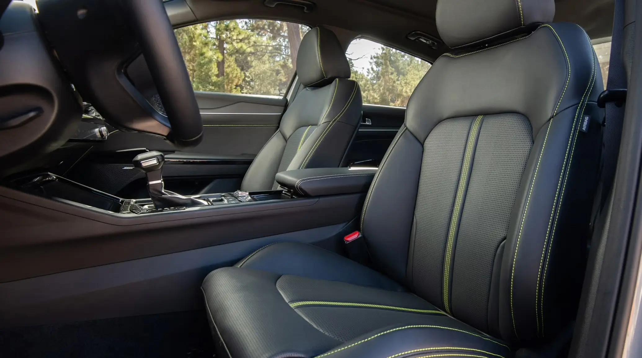 2027 Kia K5 cabin, dashboard detail