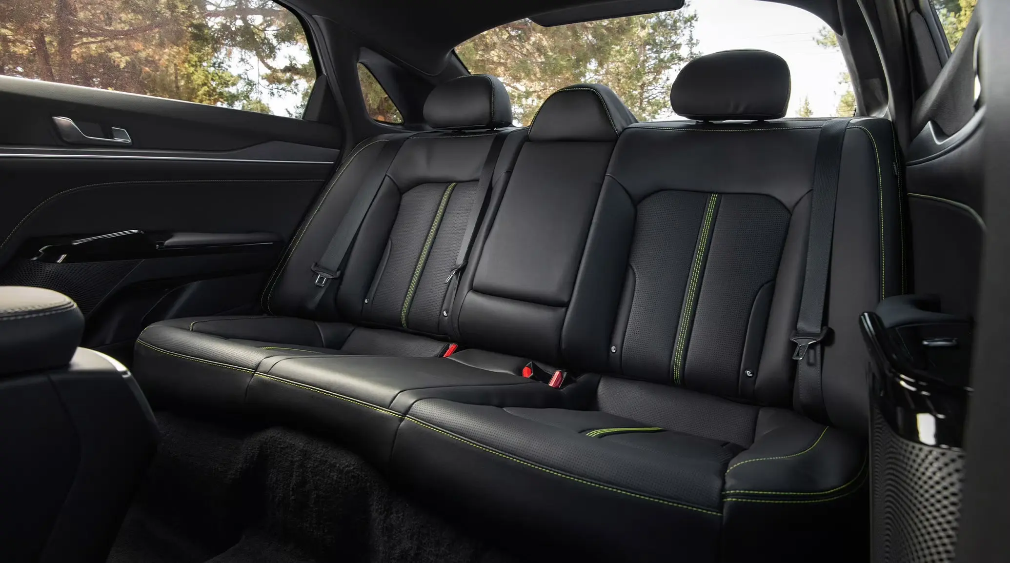2027 Kia K5 interior, seating and cabin trim
