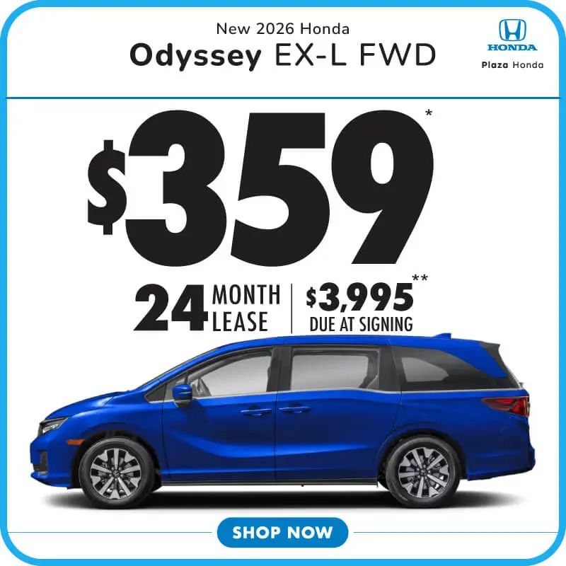 2026 Honda Odyssey EX-L FWD Lease