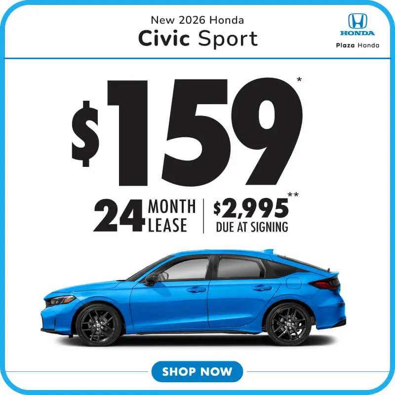 2026 Honda Civic Sport Lease