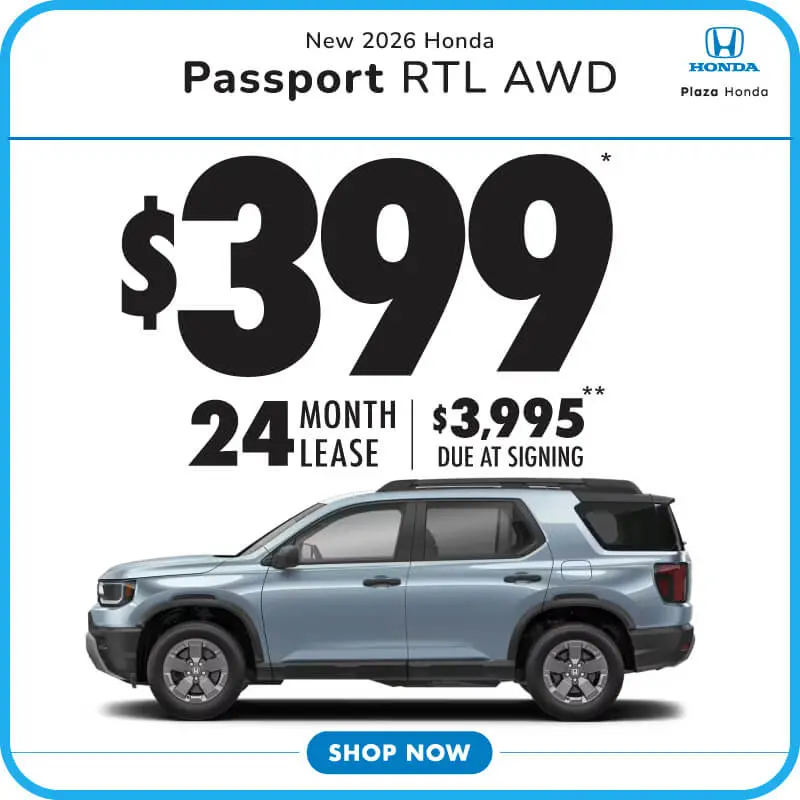 2026 Honda Passport RTL AWD Lease