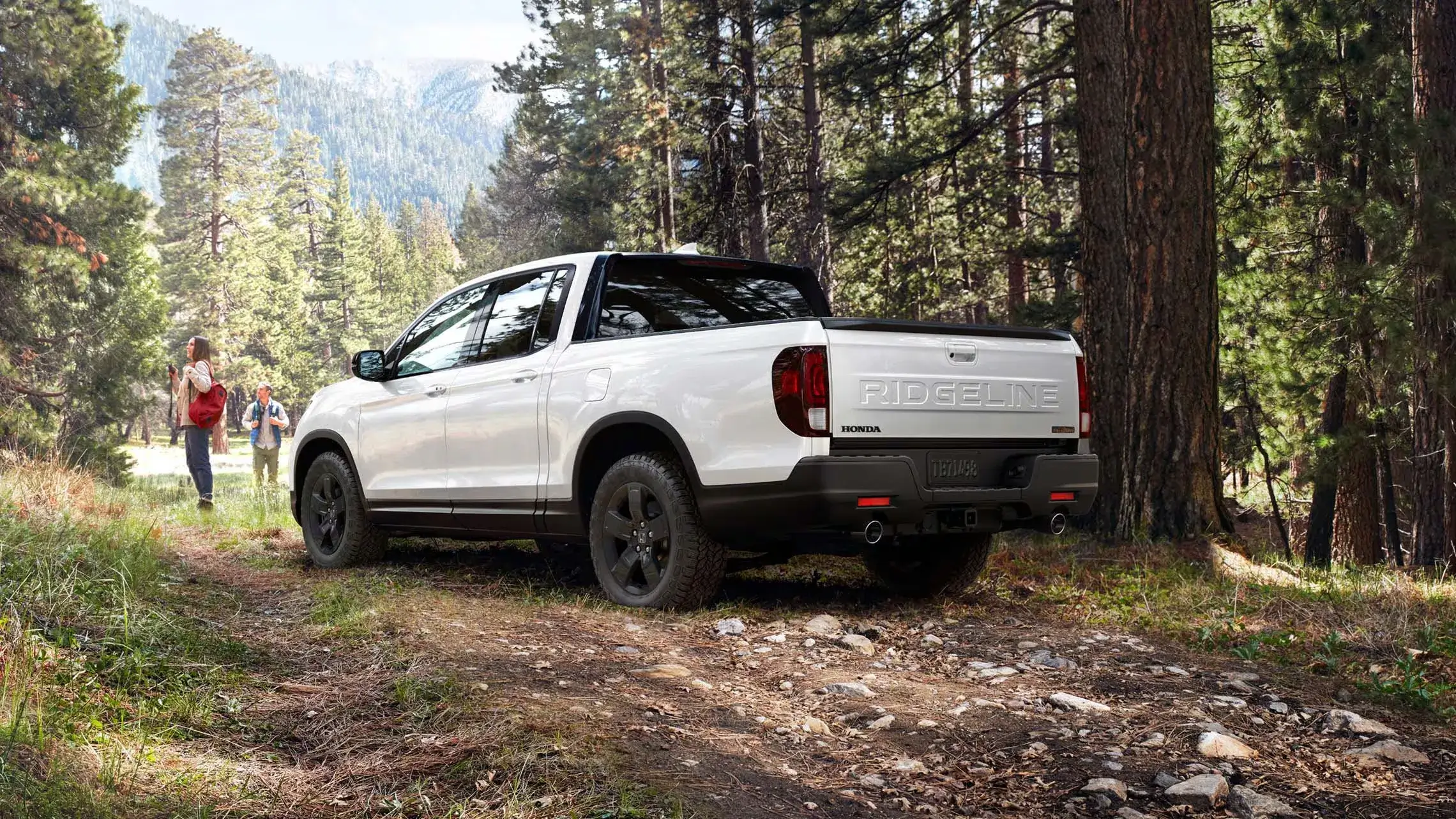 Honda Ridgeline midsize pickup truck exterior styling, available at Plaza Honda in Brooklyn, NY