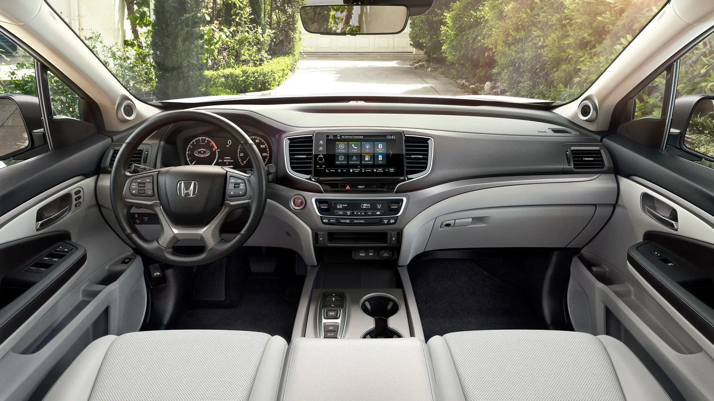 Honda Ridgeline technology overview showing driver-focused features and connectivity