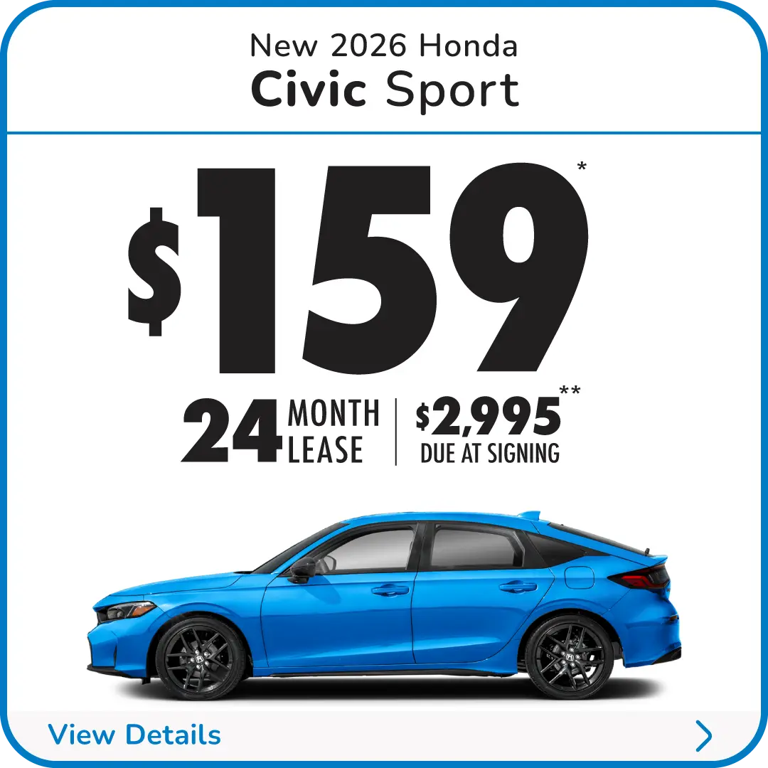 2026 Promo Civic Sport