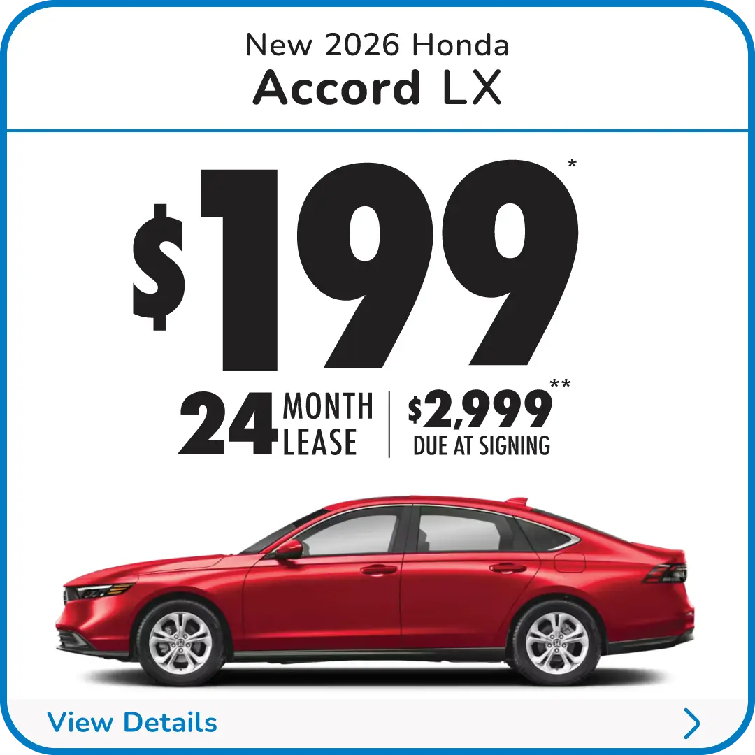 2026 Promo Accord LX
