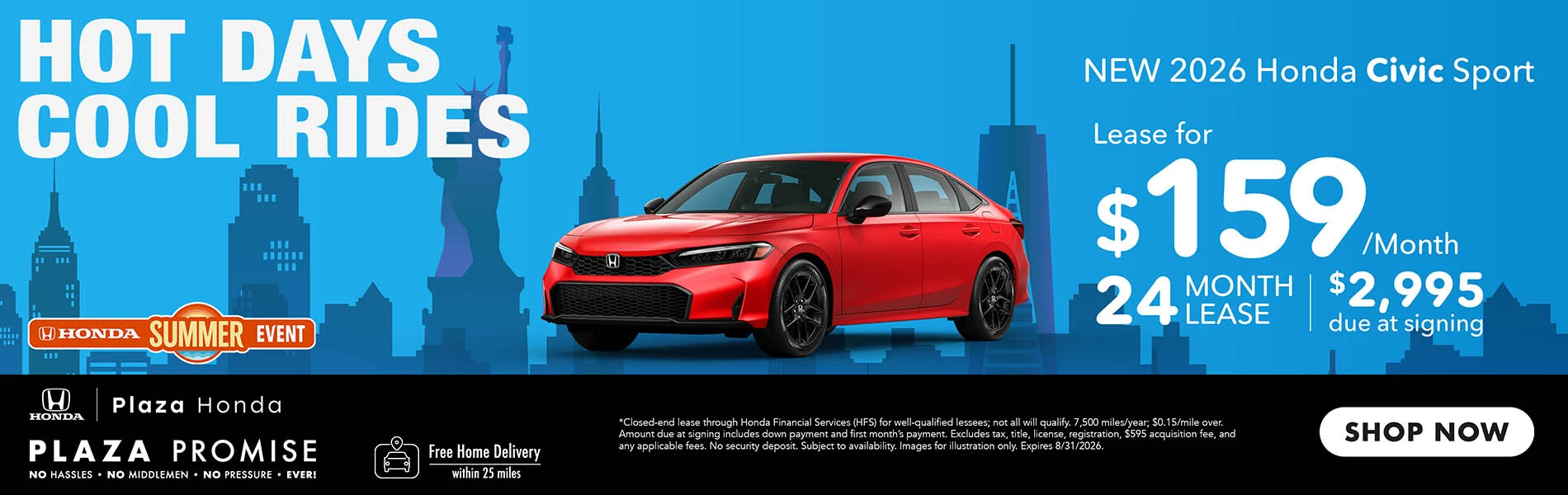 2026 Honda Civic Sport Sedan
