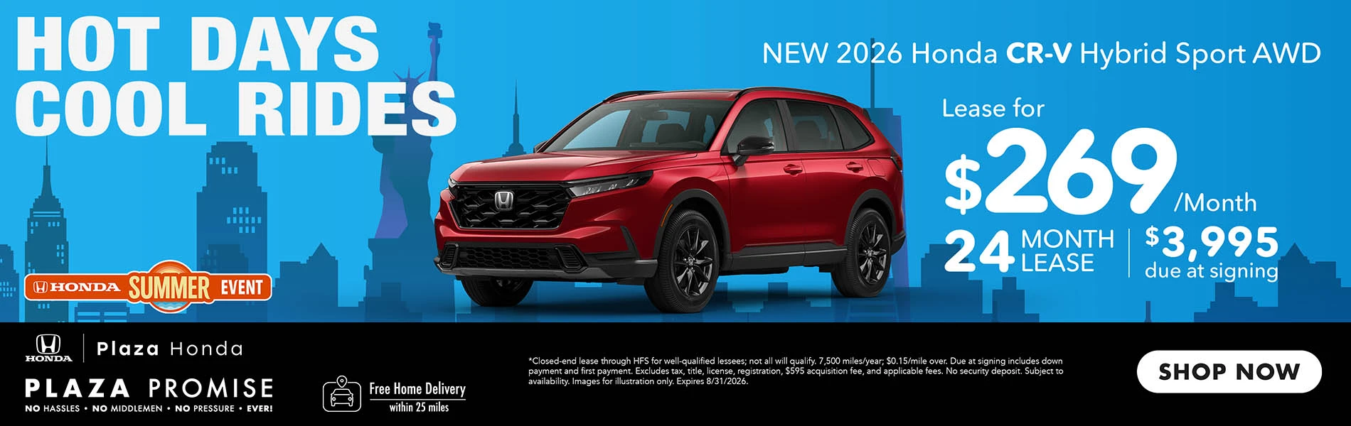 2026 Honda CR-V Hybrid Sport AWD