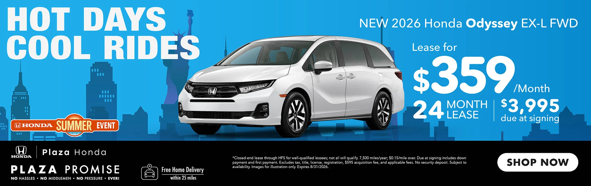 2026 Honda Odyssey EX-L FWD