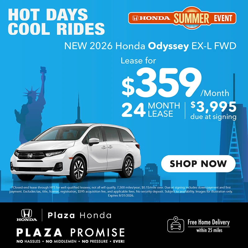2026 Honda Odyssey EX-L FWD