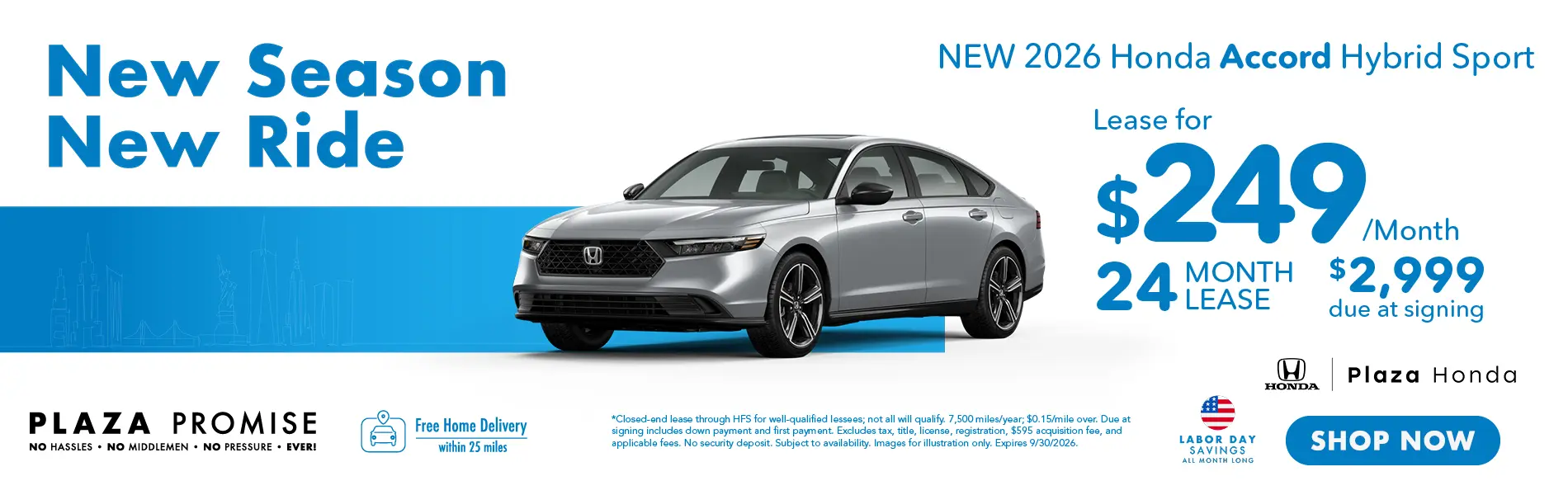 2026 Honda Accord Hybrid Sport