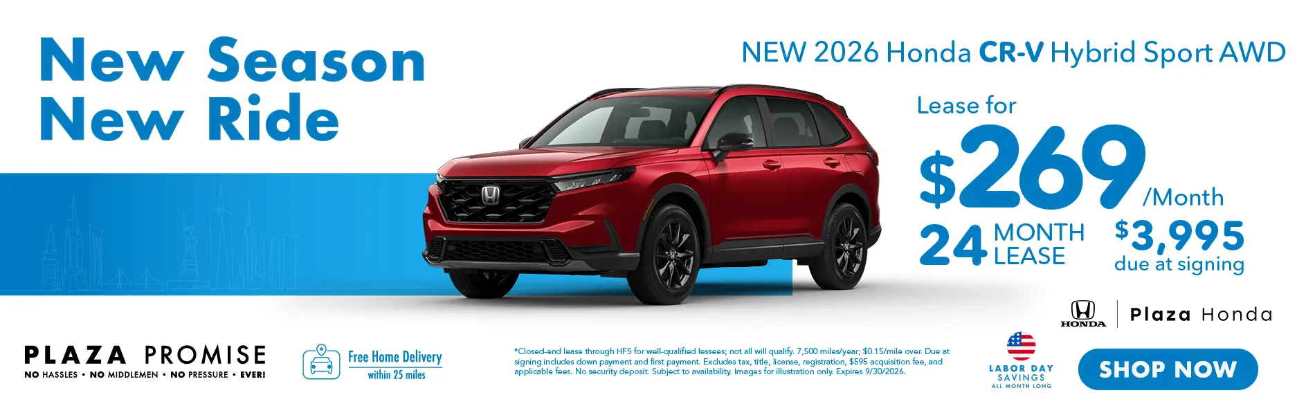 2026 Honda CR-V Hybrid Sport