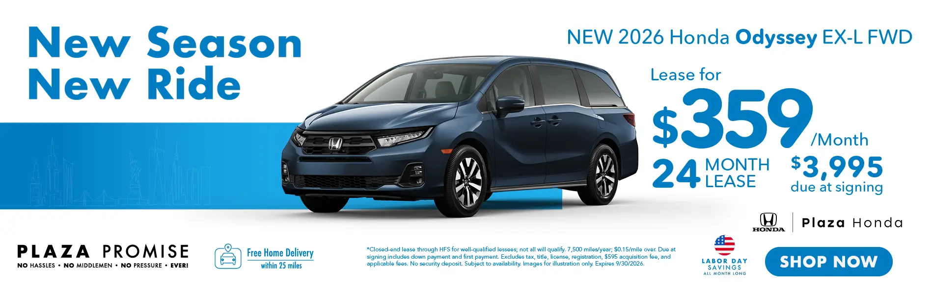 2026 Honda Odyssey