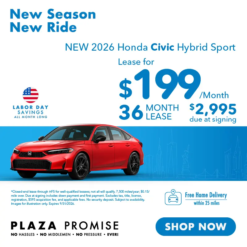 2026 Honda Civic Hybrid Sport