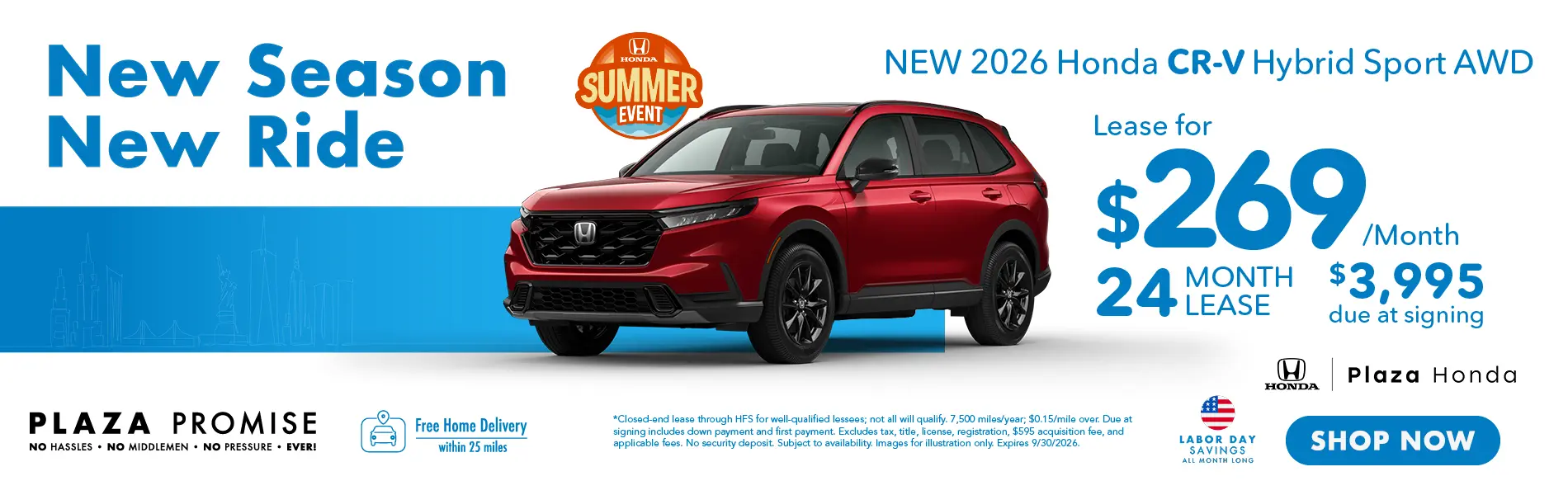 2026 Honda CR-V Hybrid Sport