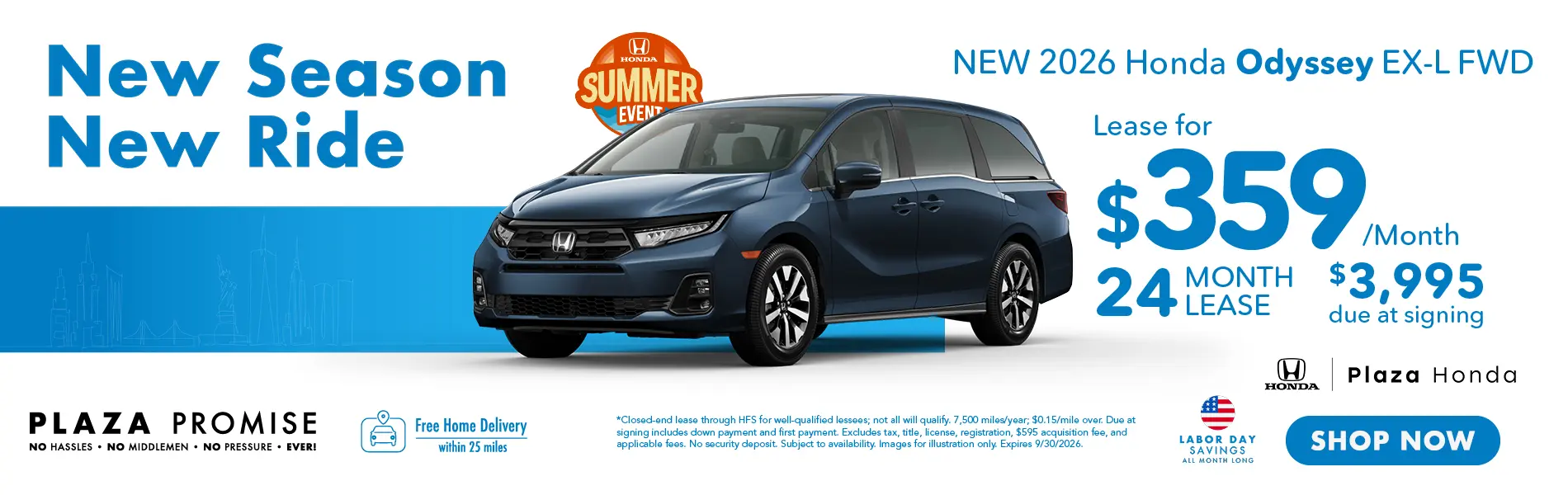 2026 Honda Odyssey