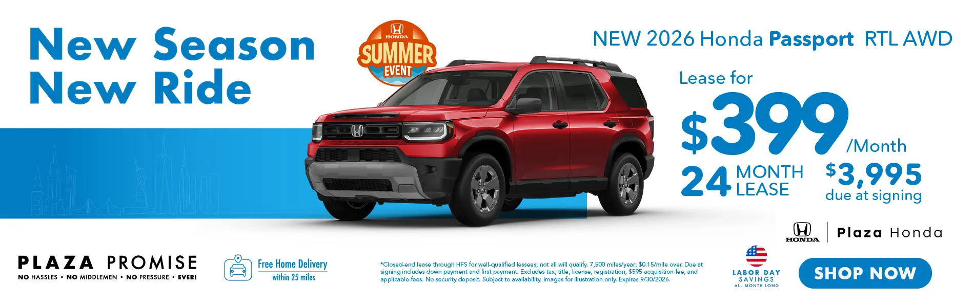 2026 Honda Passport