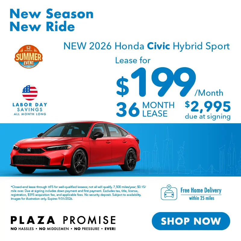 2026 Honda Civic Hybrid Sport