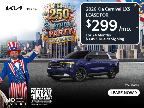 2026 Kia Carnival LXS Lease