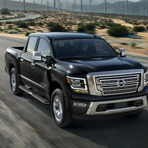 A used Nissan TITAN is full of advanced features near Elkhorn NE - Schrier Automotive