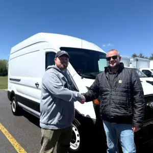 Ford Transit Cargo Van Delivered to Midwest Solutions Inc. in Crystal Lake, IL  - 5/12/26