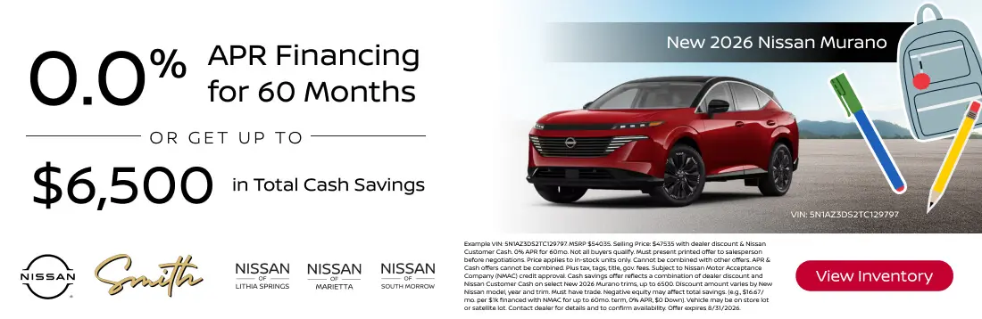 New 2026 Nissan Murano