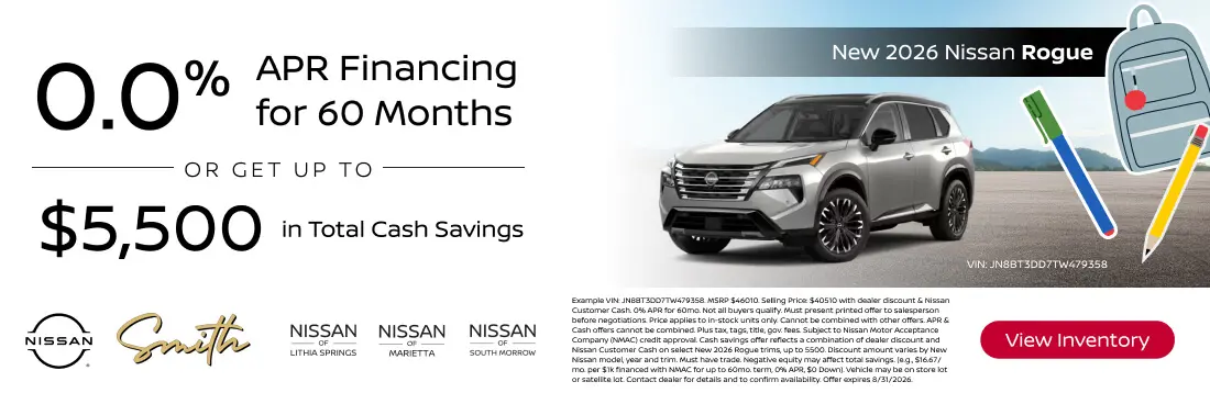New 2026 Nissan Rogue
