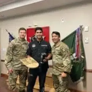 FIA Formula 3 Driver Juan Manuel Correa Visits 7th Special Forces Group (Airborne) as one of Step One Automotive Group's 'Forever Warriors' Ambassadors