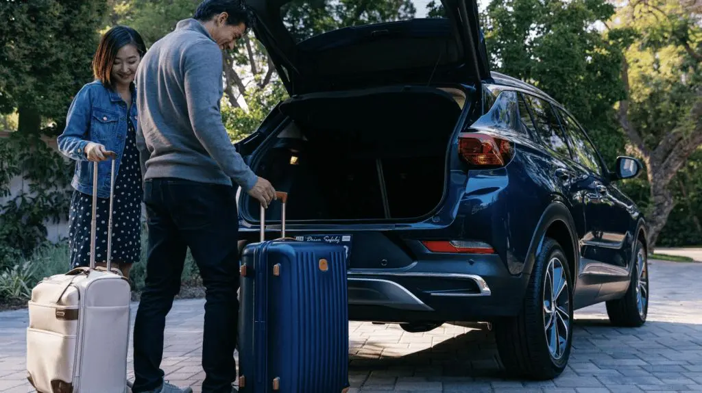 buick encore gx exterior trunk space