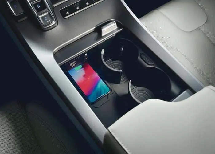 hyundai palisade center console