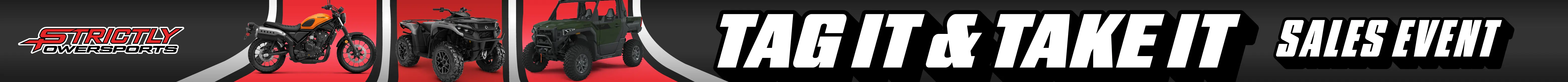 Tag It, Take It Sales Event
