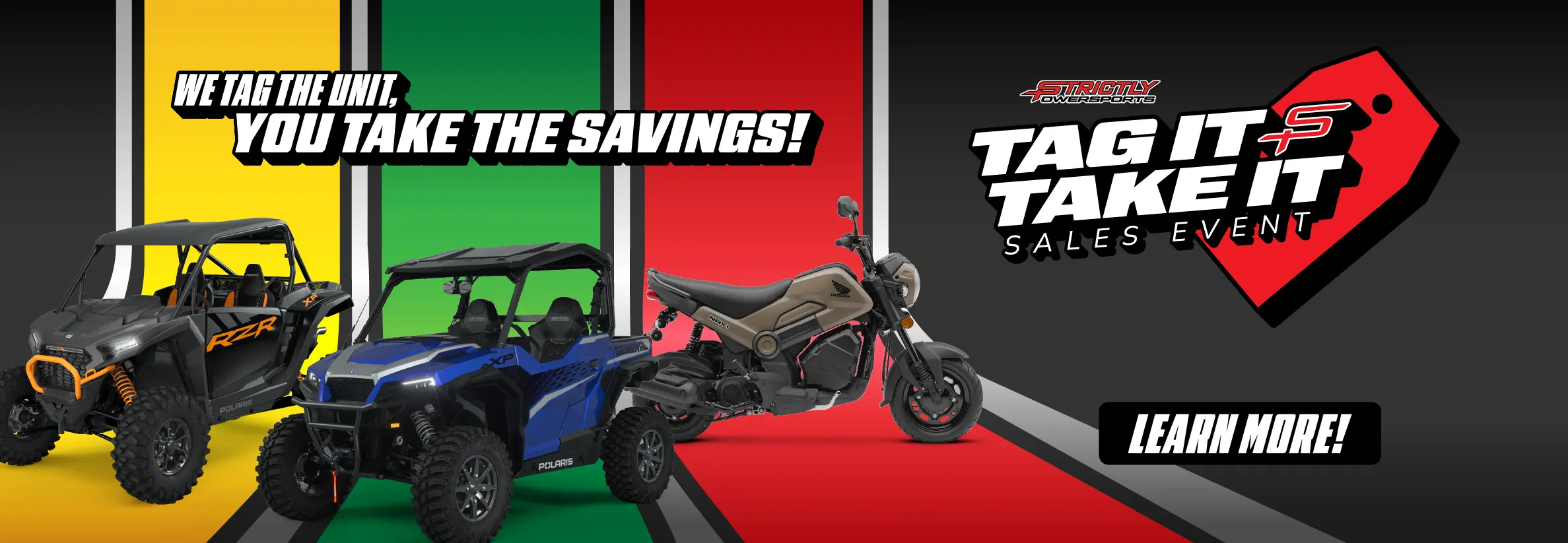 Tag It, Take It Sales Event