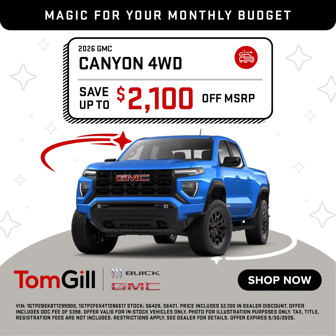 2026 GMC CANYON