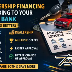 Dealership Financing vs. Your Own Bank