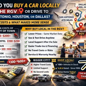 Buy Locally in the RGV or Travel to a Bigger City?