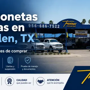 Camionetas usadas en McAllen, TX: Qué revisar antes de comprar