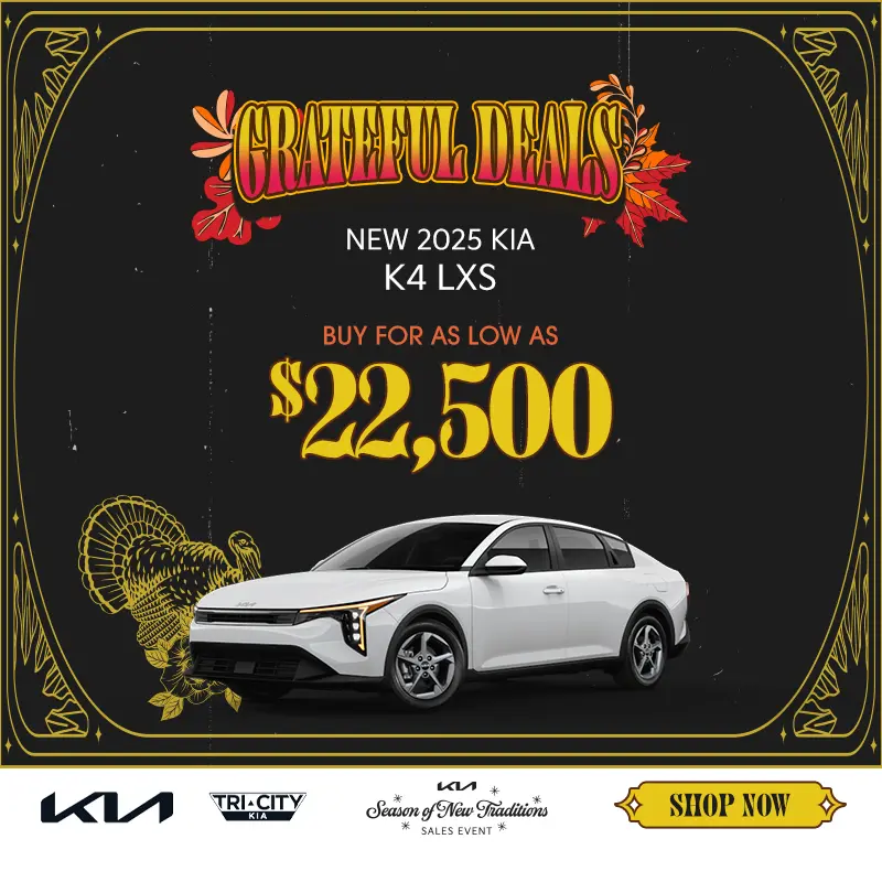 New 2025 Kia K4 LXS
