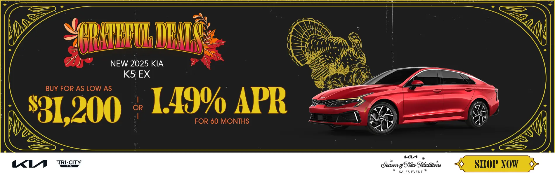 New 2025 Kia K5 EX