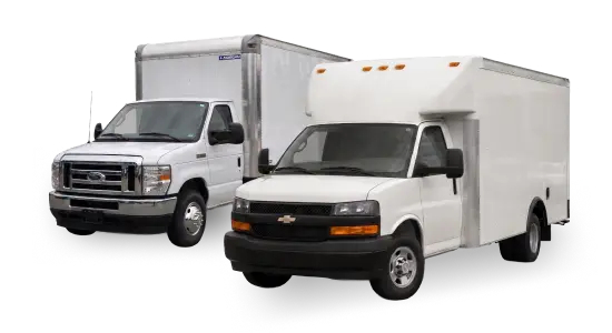 Cube vans for sale at Triangle Truck Center in Franklinton, NC