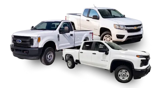Pickup trucks for sale at Triangle Truck Center in Franklinton, NC