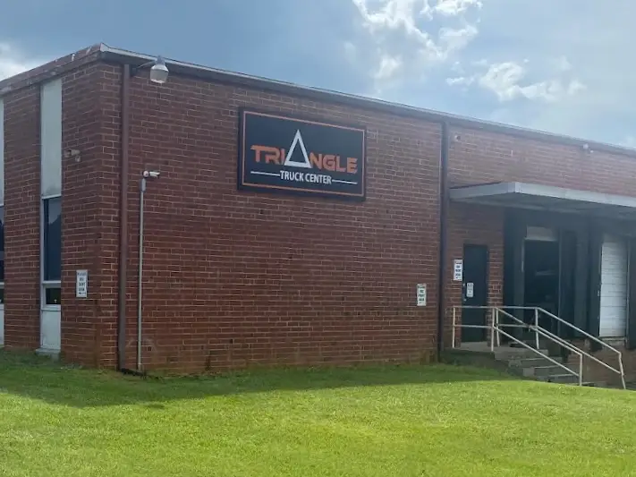 Triangle Truck Center team helping a customer in Franklinton, NC