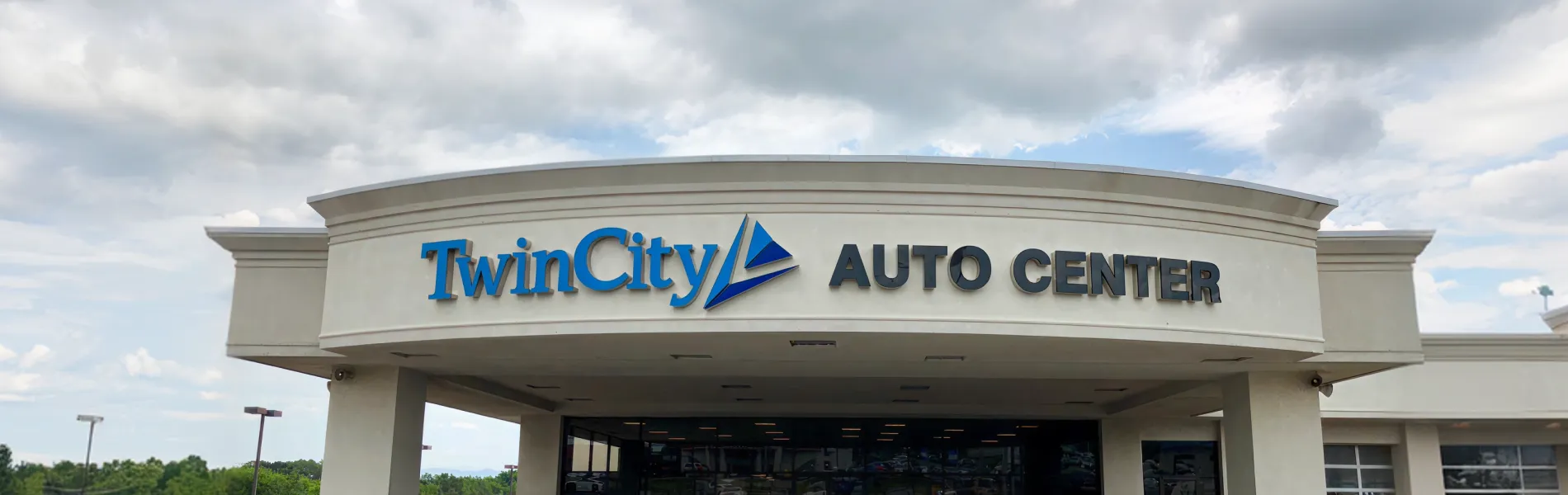 TwinCity Auto Center Dealership Front View