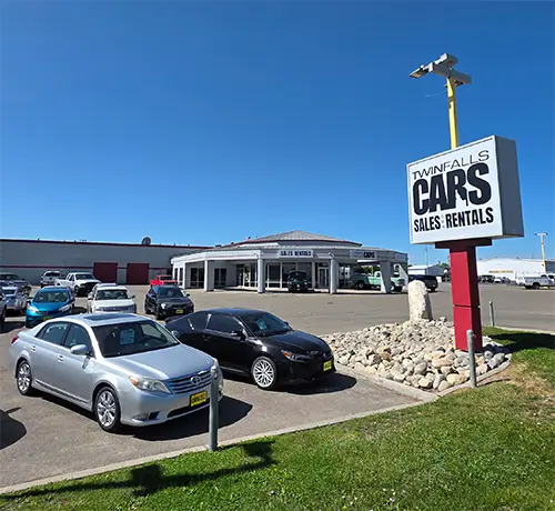 Exterior view of Twin Falls Cars Sales & Rentals in Twin Falls, Idaho