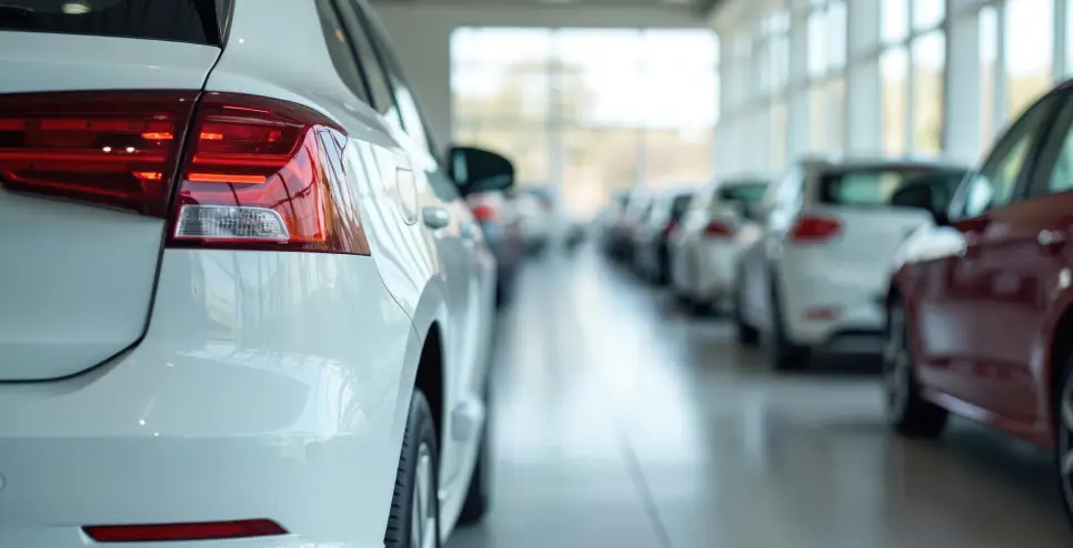 Used vehicles available at an automotive dealership in Mesa, AZ