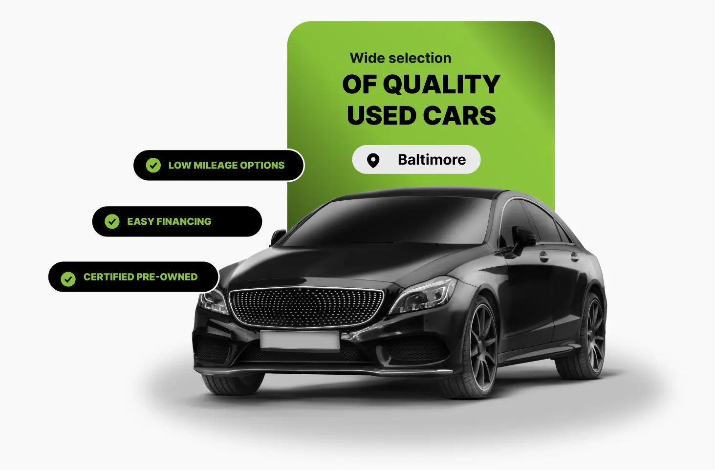 Wide selection of quality used cars in Baltimore with financing options.