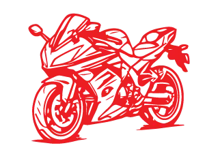 Motorcycle graphic